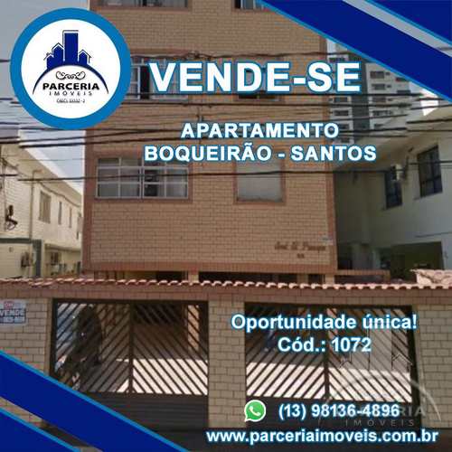 Apartamento, código 1073 em Santos, bairro Boqueirão