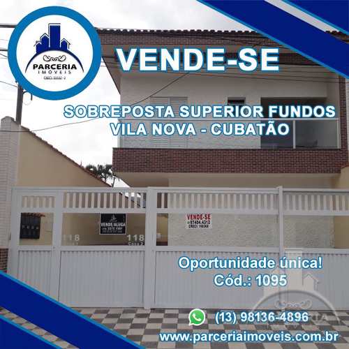 Casa, código 1095 em Cubatão, bairro Vila Nova