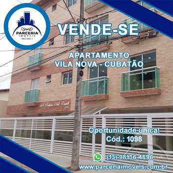 Apartamento em Cubatão, bairro Vila Nova