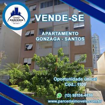 Apartamento em Santos, bairro Gonzaga