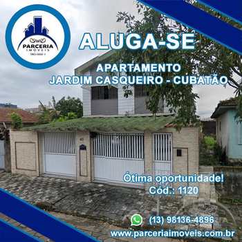 Apartamento em Cubatão, bairro Jardim Casqueiro