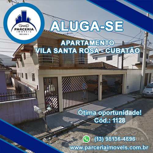 Apartamento, código 1128 em Cubatão, bairro Vila Santa Rosa