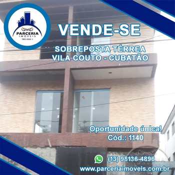 Casa em Cubatão, bairro Vila Couto