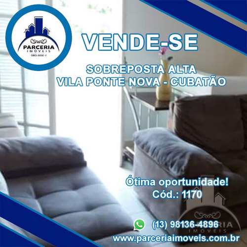Casa, código 1170 em Cubatão, bairro Vila Ponte Nova