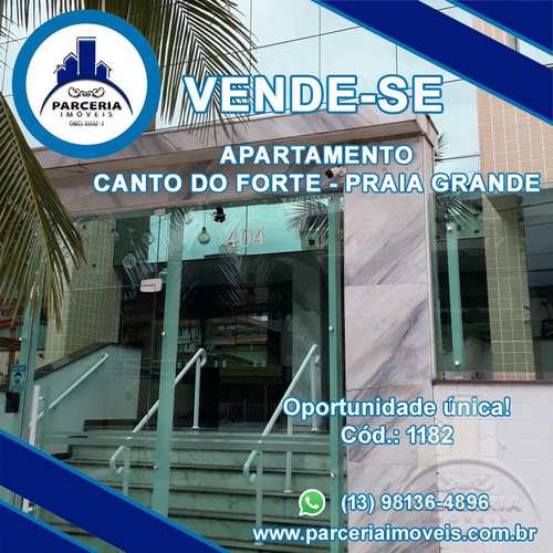 Apartamento, código 1182 em Praia Grande, bairro Canto do Forte