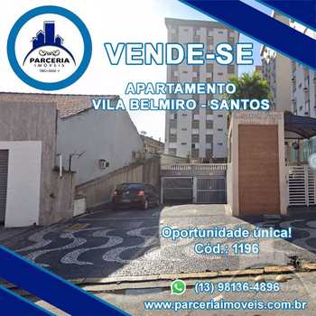 Apartamento em Santos, bairro Vila Belmiro