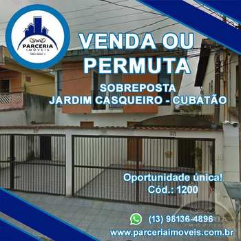 Casa em Cubatão, bairro Jardim Casqueiro