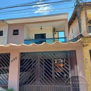 Sobrado em Cubatão, bairro Vila Ponte Nova