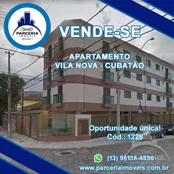 Apartamento em Cubatão, bairro Vila Nova