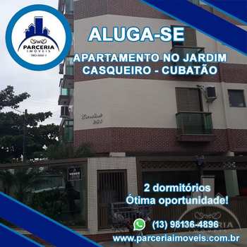 Apartamento em Cubatão, bairro Jardim Casqueiro