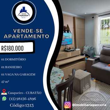Apartamento em Cubatão, bairro Jardim Casqueiro