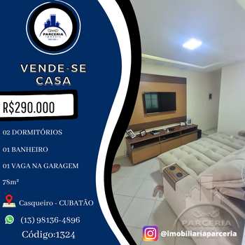 Casa em Cubatão, bairro Jardim Casqueiro