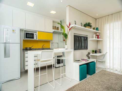 Apartamento, código 1089 em Santos, bairro Estuário
