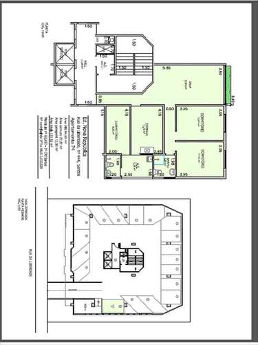 Apartamento, código 580 em Santos, bairro Embaré