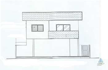 Casa de Condomínio, código 4721 em Praia Grande, bairro Boqueirão