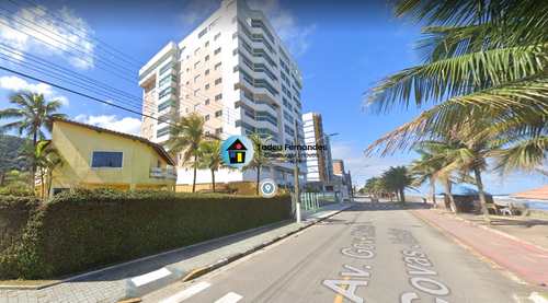 Apartamento, código 128 em Mongaguá, bairro Jardim Marina