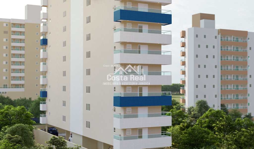 Apartamento em Praia Grande, bairro Guilhermina