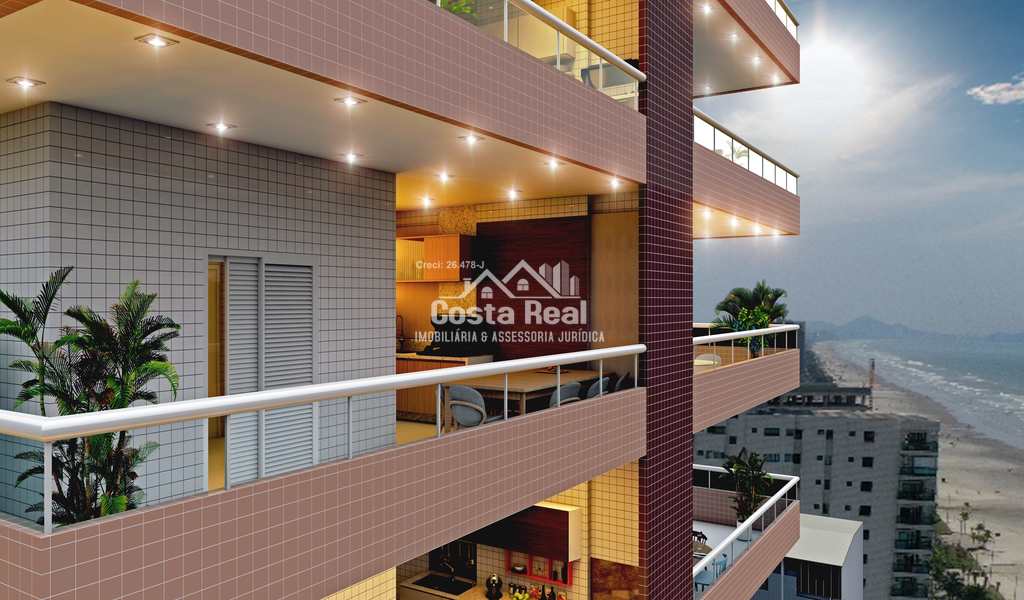 Apartamento em Praia Grande, bairro Jardim Imperador