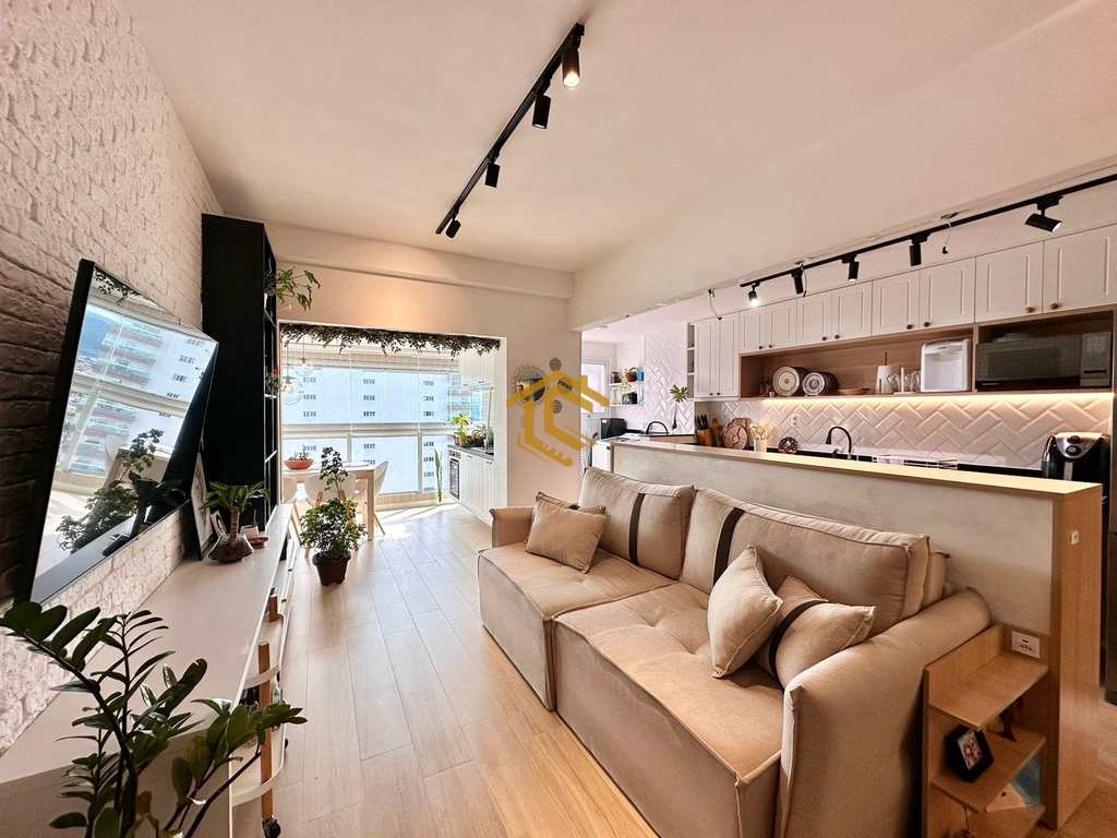 Apartamento em Praia Grande, no bairro Caiçara