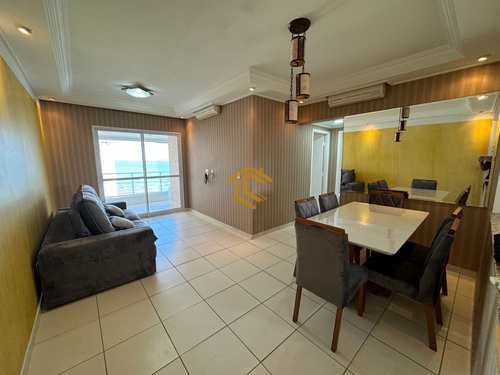 Apartamento, código 10208 em Praia Grande, bairro Mirim