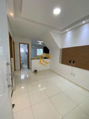 Casa de Condomínio, código 10240 em Praia Grande, bairro Melvi