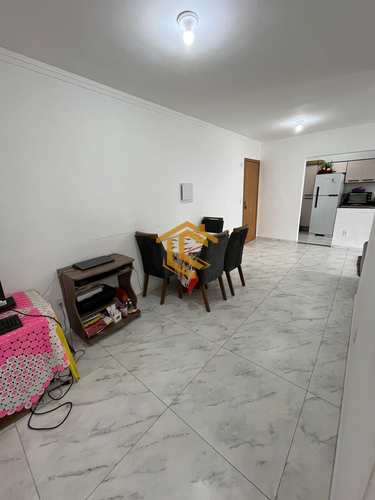 Apartamento, código 10246 em Praia Grande, bairro Mirim