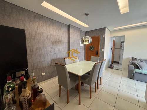 Apartamento, código 10265 em Praia Grande, bairro Aviação