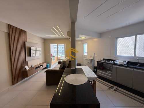 Apartamento, código 10445 em Praia Grande, bairro Caiçara