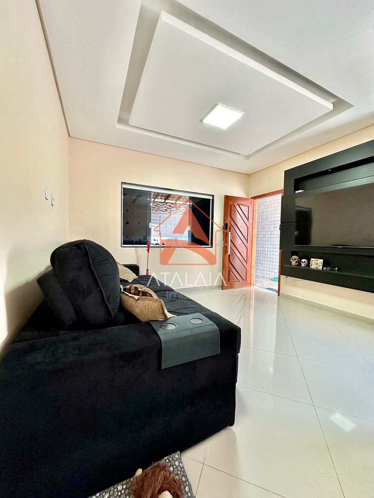 Casa em Praia Grande, no bairro Mirim
