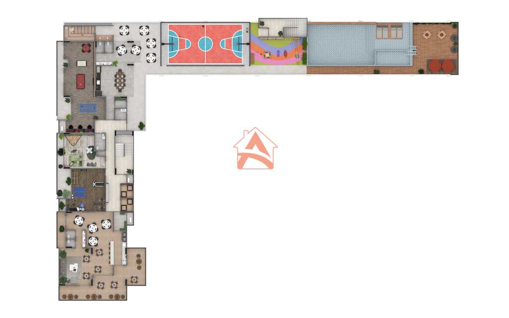 Apartamento em Praia Grande, no bairro Flórida