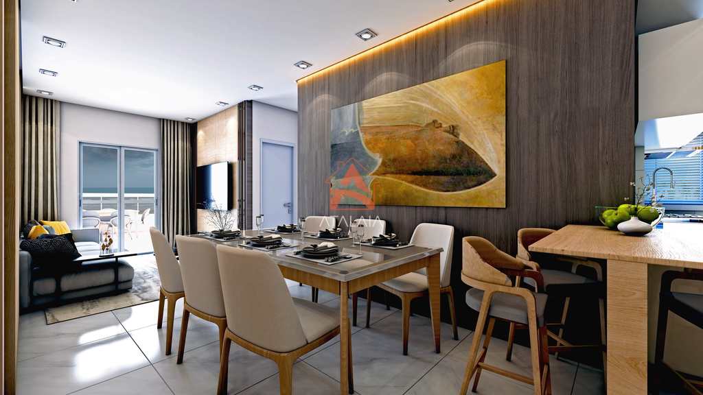 Apartamento em Praia Grande, no bairro Real