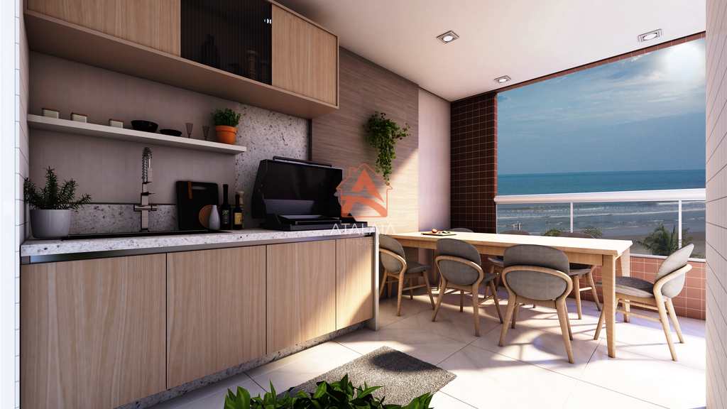 Apartamento em Praia Grande, no bairro Real