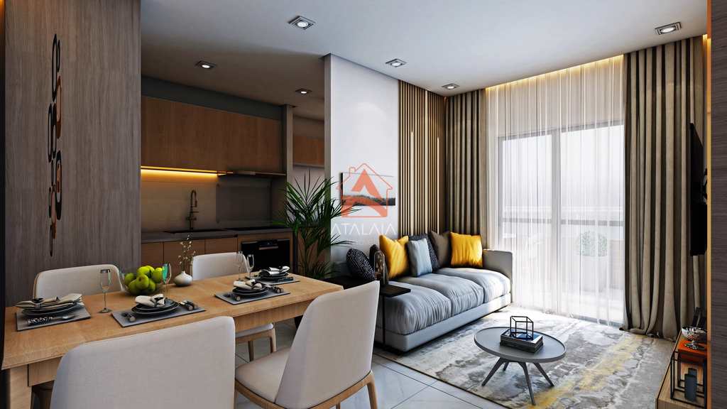 Apartamento em Praia Grande, no bairro Real