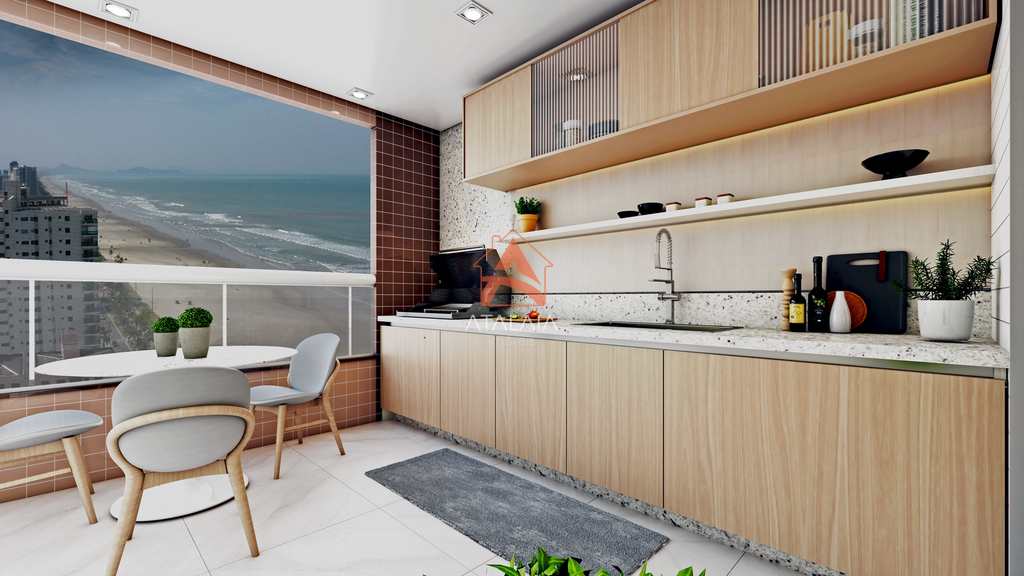 Apartamento em Praia Grande, no bairro Real