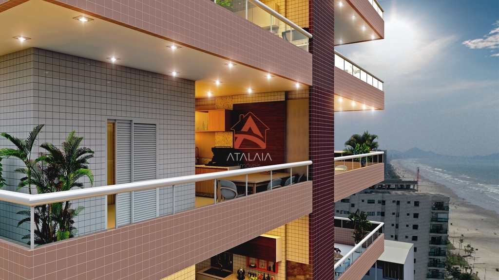 Apartamento em Praia Grande, no bairro Real