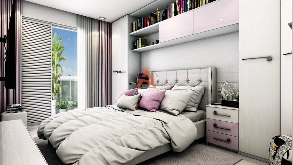 Apartamento em Praia Grande, no bairro Boqueirão