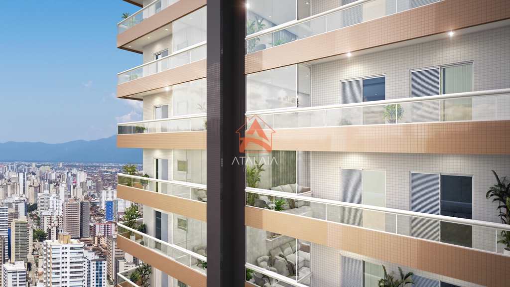 Apartamento em Praia Grande, no bairro Boqueirão