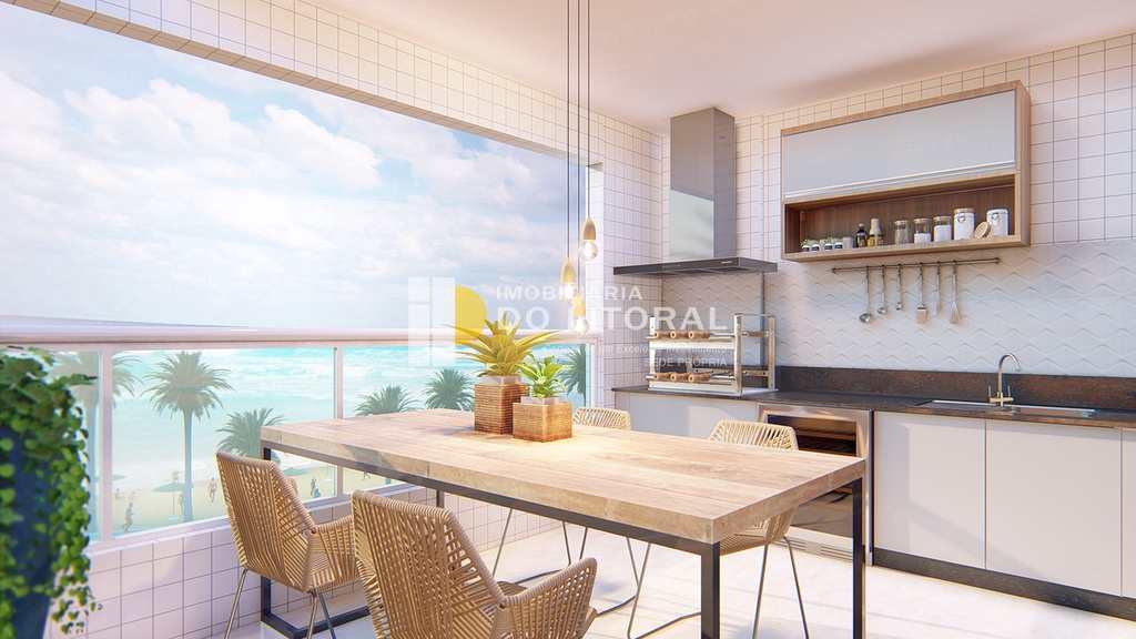 Apartamento em Mongaguá, no bairro Vila Atlântica