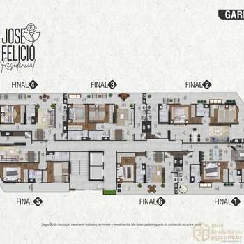 Apartamento em Praia Grande, bairro Mirim