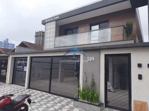 Casa de Condomínio, código 4162 em Praia Grande, bairro Balneário Maracanã