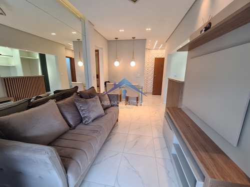Apartamento, código 4755 em Praia Grande, bairro Caiçara