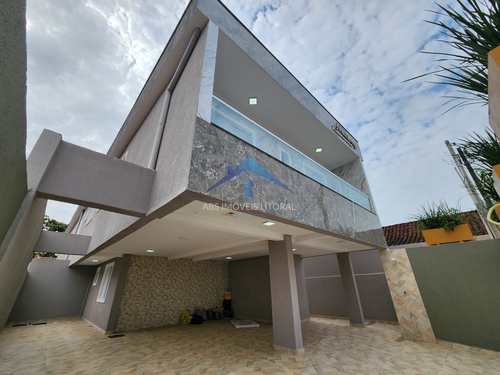 Casa de Condomínio, código 4908 em Praia Grande, bairro Caiçara