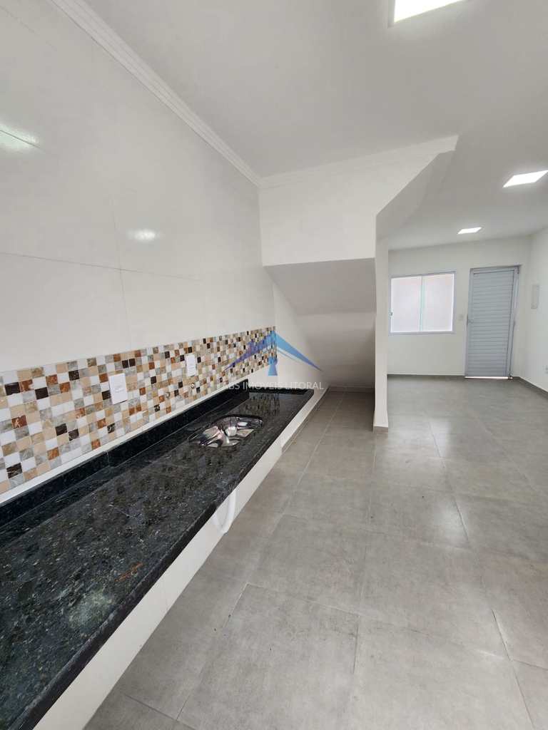 Casa de Condomínio em Praia Grande, no bairro Caiçara