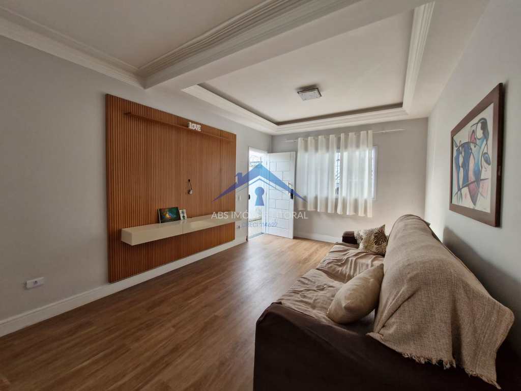 Casa em Praia Grande, no bairro Balneário Maracanã