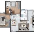 Apartamento em Sorocaba, bairro Loteamento Dinorá Rosa