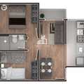 Apartamento em Sorocaba, bairro Horto Florestal