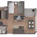 Apartamento em Sorocaba, bairro Horto Florestal