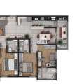 Apartamento em Sorocaba, bairro Jardim Paulistano