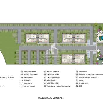 Apartamento em Sorocaba, bairro Jardim Simus