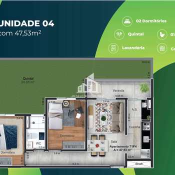 Apartamento em Sorocaba, bairro Recreio dos Sorocabanos